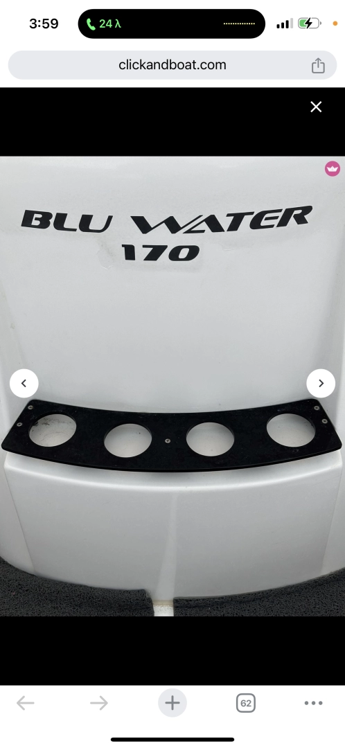 Verhuur Motorboot in Faliraki - Poseidon Bluewater 480