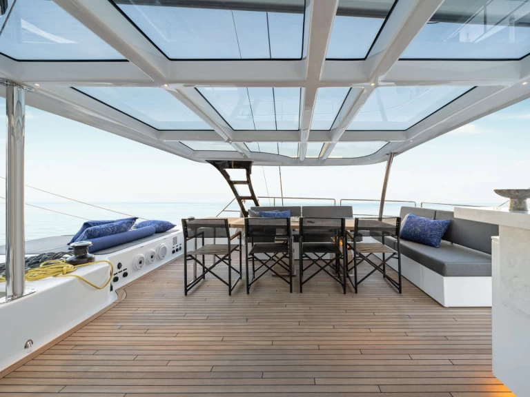 Verhuur Jacht Sunreef met vaarbewijs