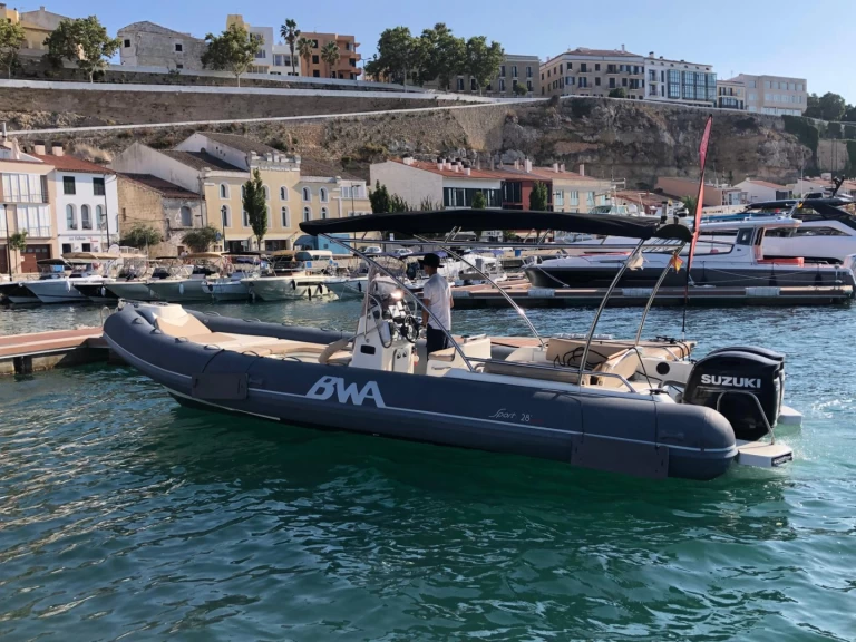 Verhuur RIB Bwa met vaarbewijs