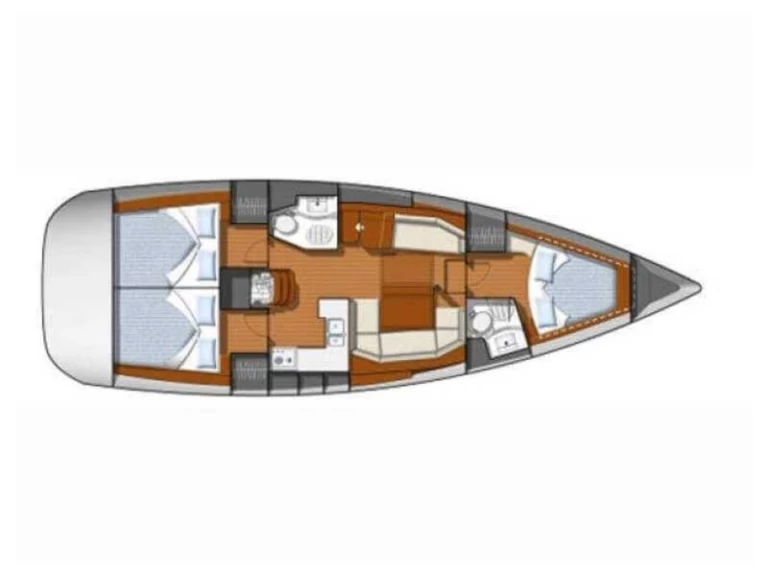 Verhuur Zeilboot Jeanneau met vaarbewijs
