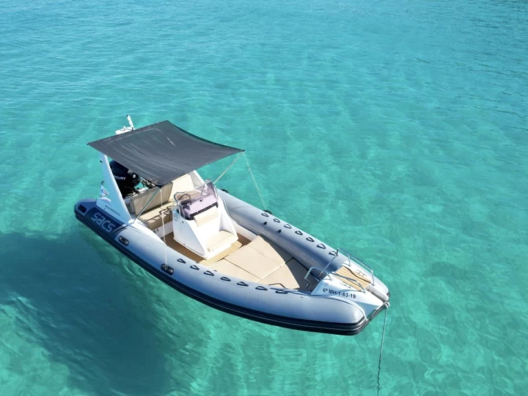 Huur RIB met of zonder schipper Sacs in Mahon Port