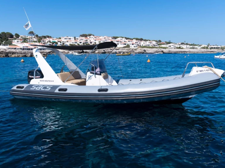 Verhuur RIB Sacs met vaarbewijs