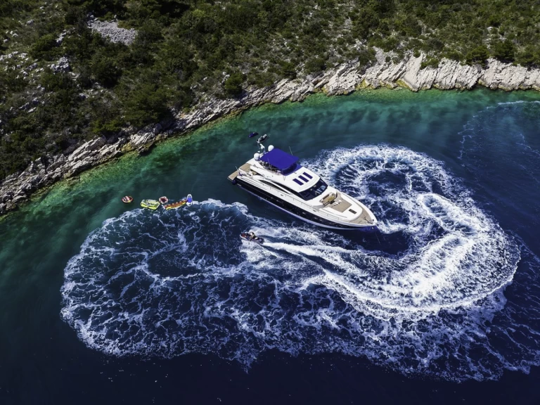 Bootverhuur Kaštela goedkoop Princess V85