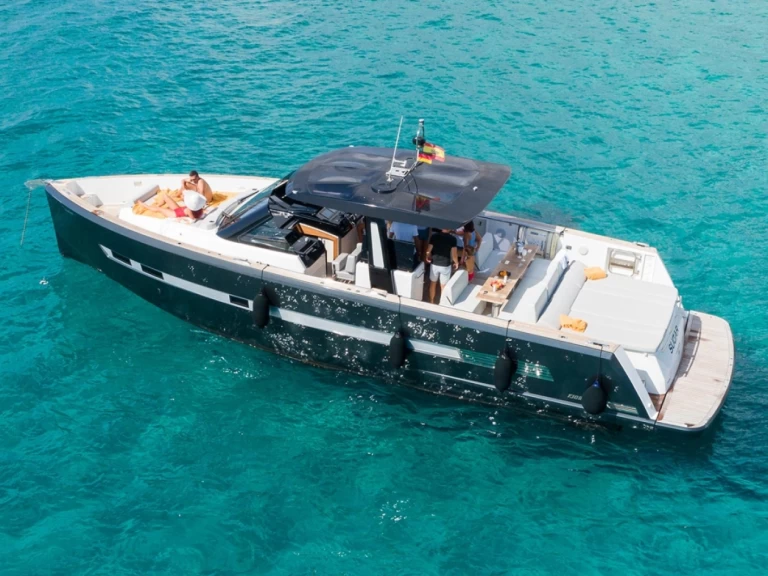 Verhuur Motorboot in Port Adriano - Fjord Fjord 48 Open