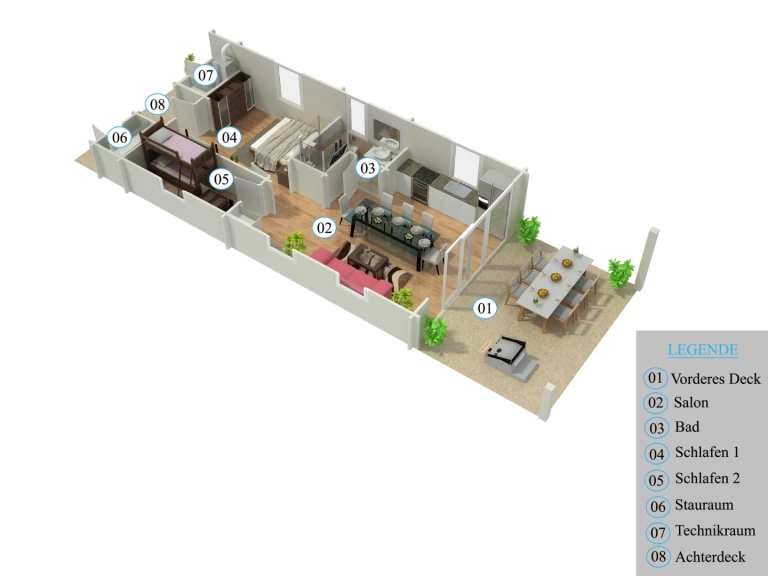 Bootverhuur Clearwater CW 1/2/3 in Rheinsberg via SamBoat