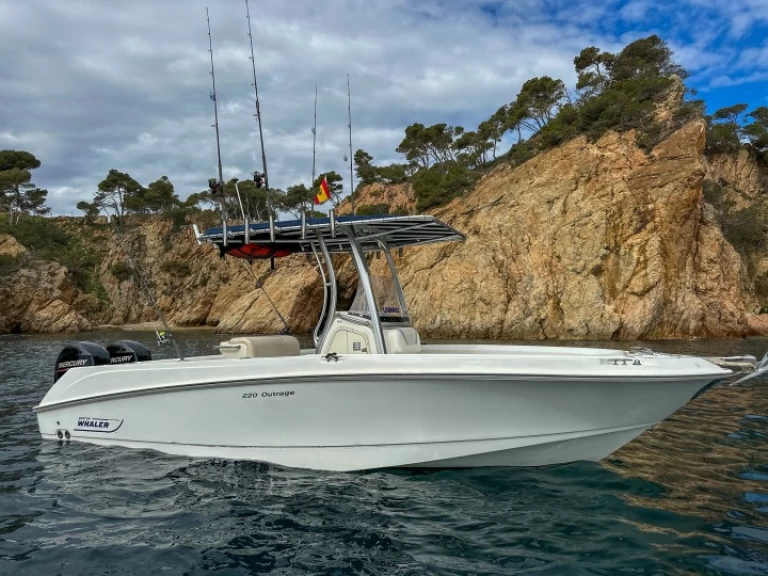 Huur Motorboot met of zonder schipper Boston Whaler in Marina de Palamós