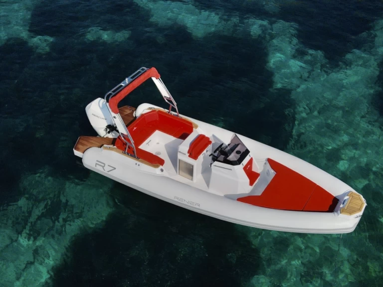 Verhuur RIB in Porto Rotondo - Renier Renier R7 Tourer