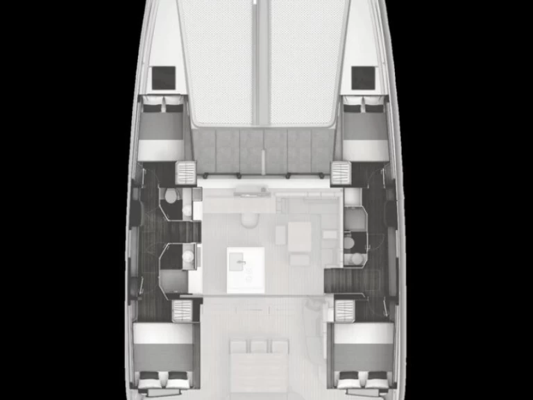 Verhuur Catamaran in La Grande-Motte - Outremer Outremer 55 - 4 cab.