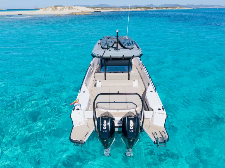 Verhuur Motorboot in Santa Eulària des Riu - Axopar 37 Sun Top Mediterranean