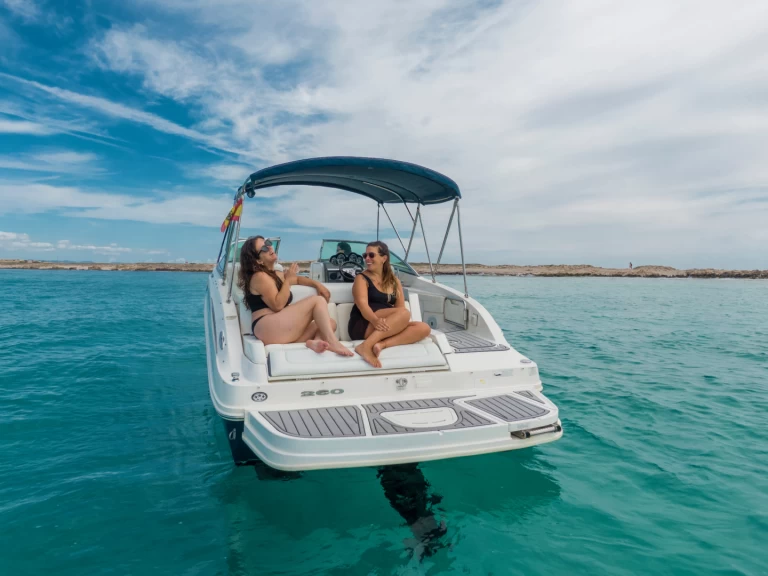 Sea Ray Sea Ray 260 Sundeck te huur van particulier of professional in Marina Ibiza