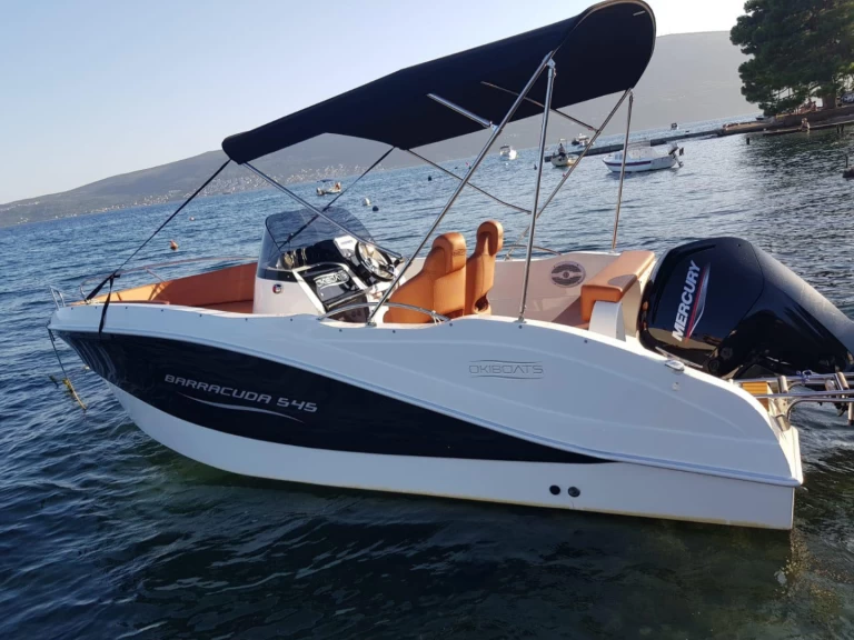 Verhuur Motorboot in Herceg Novi - Okiboats Barracuda 545 Open