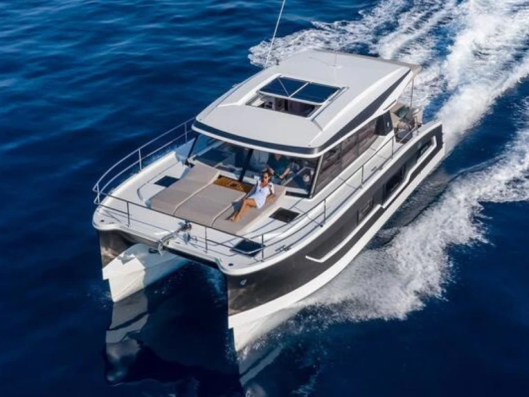 Verhuur Motorboot in Lávrio - Fountaine Pajot Fountaine Pajot MY4.S