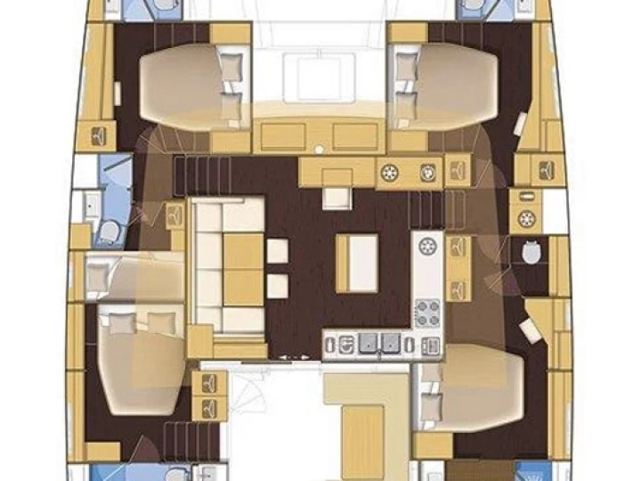 Jachthuur in Split - Lagoon Lagoon 560 via SamBoat