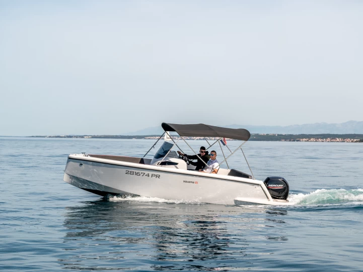 Verhuur Motorboot Pičuljan met vaarbewijs