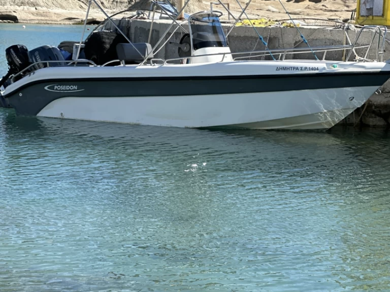Verhuur Motorboot in Faliraki - Poseidon Blue Water 170