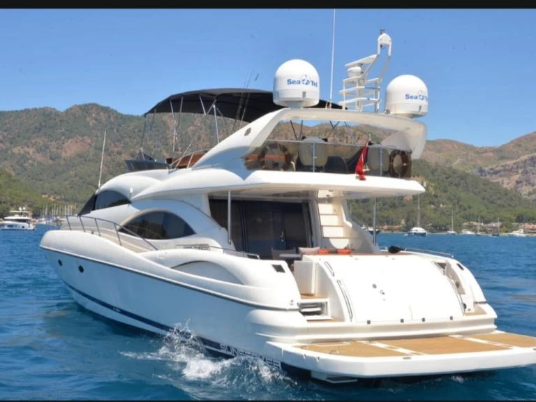 Verhuur Jacht in Göcek - Sunseeker Manhattan 74