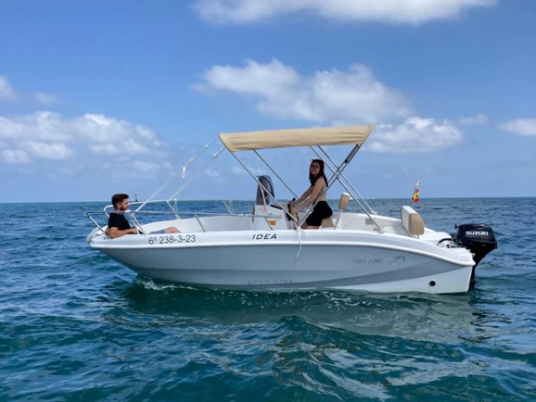 Bootverhuur Sitges goedkoop Mareti 500