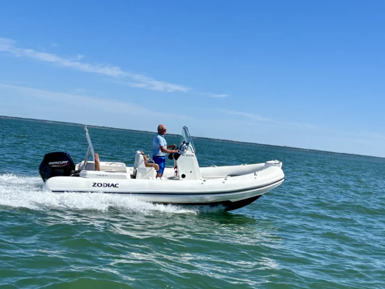 Verhuur RIB Zodiac met vaarbewijs