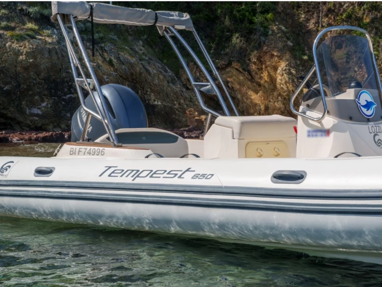 Bootverhuur Galéria goedkoop Tempest 650