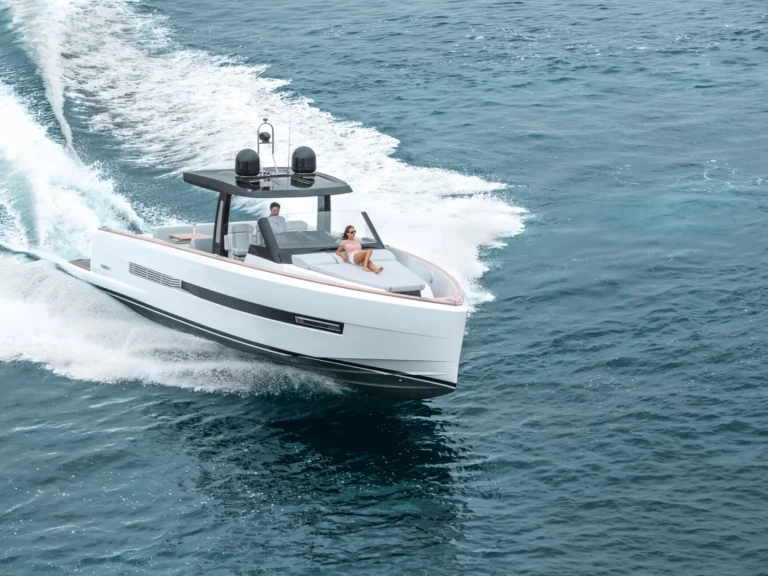 Verhuur Motorboot Fjord 44 met vaarbewijs