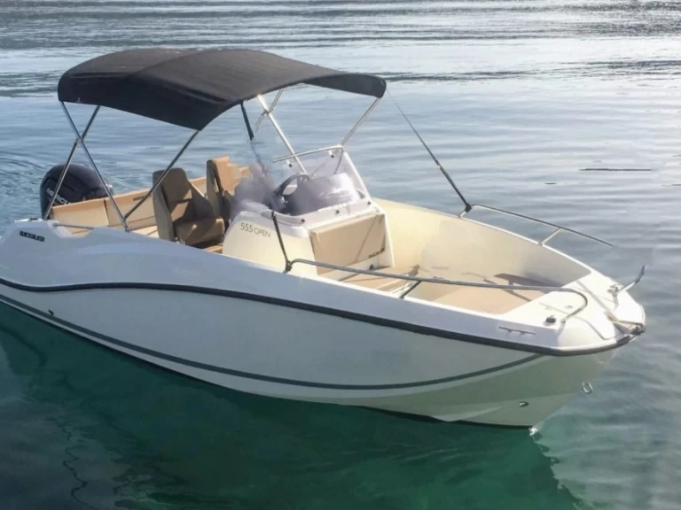 Verhuur Motorboot Quicksilver met vaarbewijs