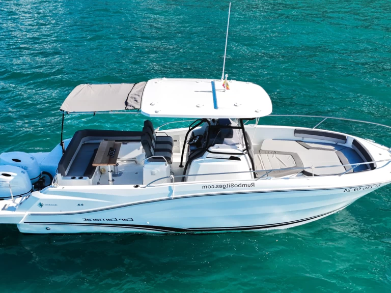 Verhuur Motorboot Jeanneau met vaarbewijs