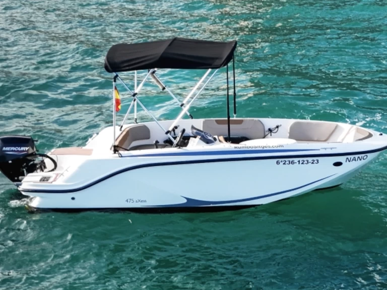 Huur een Quicksilver 475 Axess in Sitges