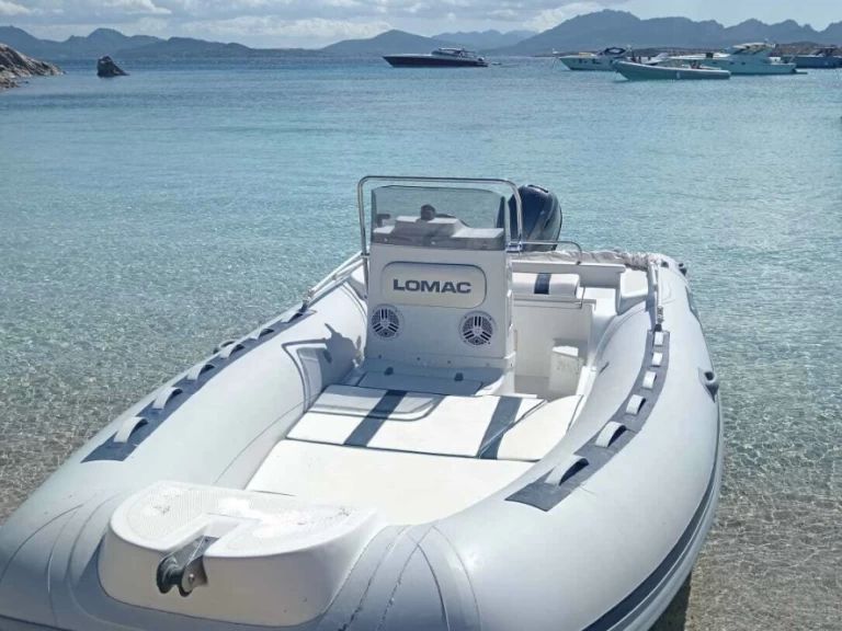Verhuur RIB Lomac met vaarbewijs