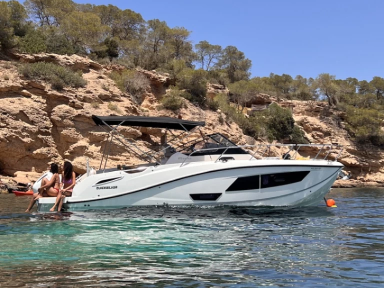 Bootverhuur Sant Antoni de Portmany goedkoop Activ 875 Sundeck