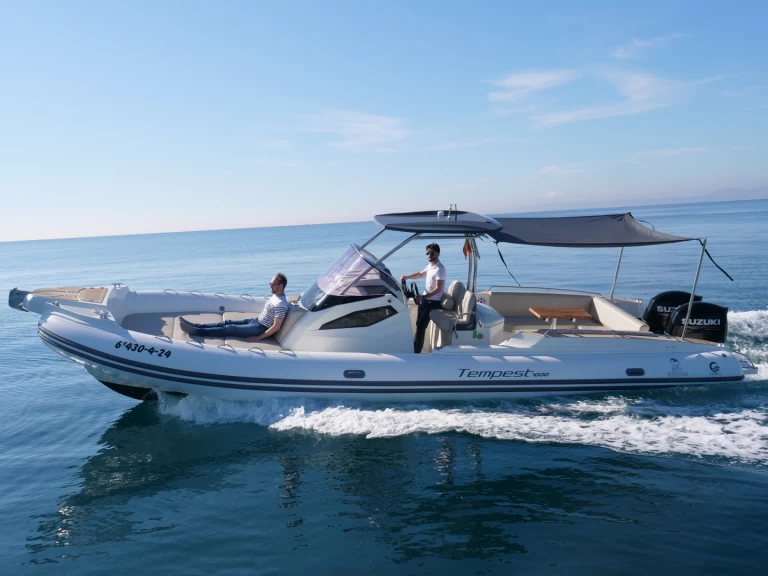 Bootverhuur Roses goedkoop Tempest 1000 Open