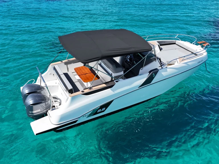 Verhuur Motorboot Bénéteau met vaarbewijs