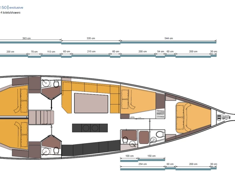 D&D Yacht D&D Kufner 50 te huur van particulier of professional in Fethiye