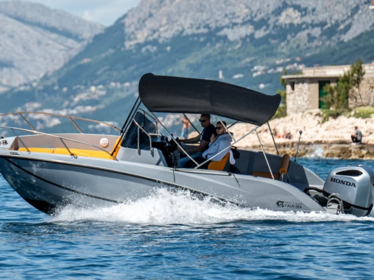 Verhuur Motorboot Quicksilver met vaarbewijs