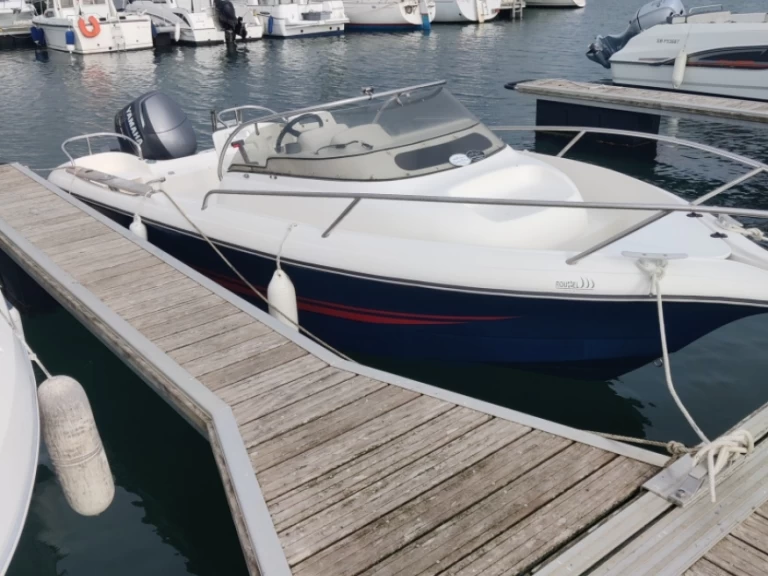 Verhuur Motorboot Ocqueteau met vaarbewijs