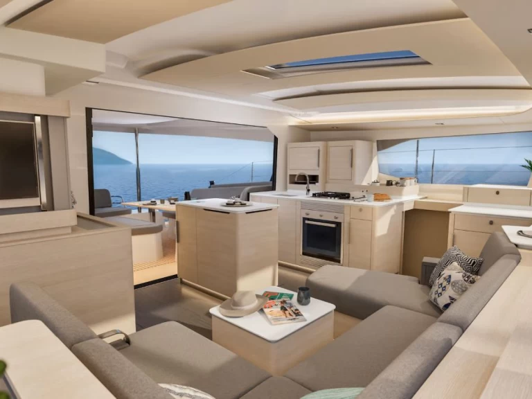 Verhuur Catamaran in Road Town - Fountaine Pajot Fountaine Pajot FP 44 Maestro - 3 cab.