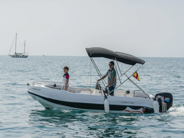 Bootverhuur INDALBOATS VORAZ 450 PLUS OPEN in Benalmádena via SamBoat
