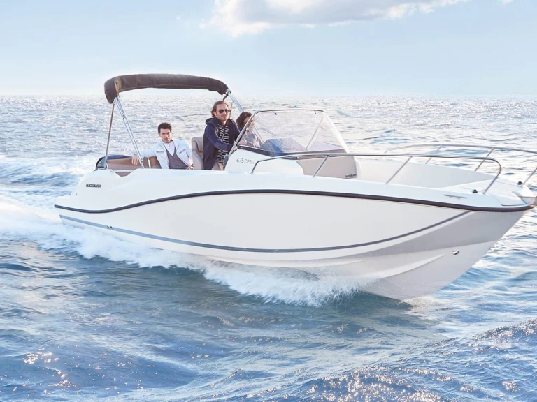 Verhuur Motorboot Quicksilver met vaarbewijs
