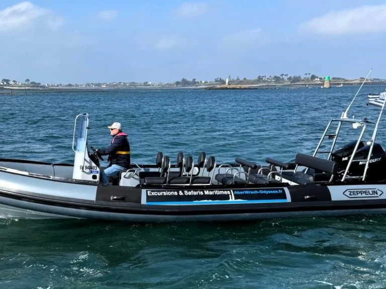 Huur RIB met of zonder schipper Zeppelin in Landéda