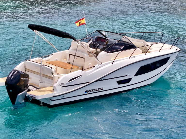 Huur Motorboot met of zonder schipper Quicksilver in Puerto Campomanes Greenwich