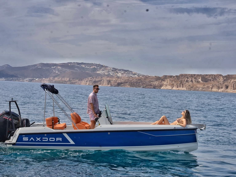 Huur Motorboot met of zonder schipper Saxdor in Vlychada