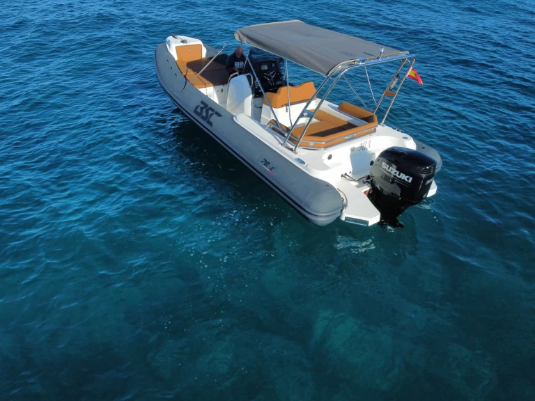 Verhuur RIB Bsc met vaarbewijs