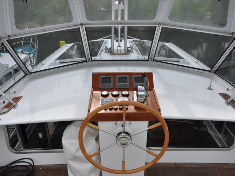 Verhuur Woonboot in Zehdenick - Gruno 38 Gruno 1050 Deluxe "Tante Gerti"