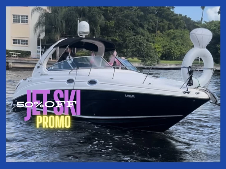 Verhuur Motorboot Sea Ray met vaarbewijs