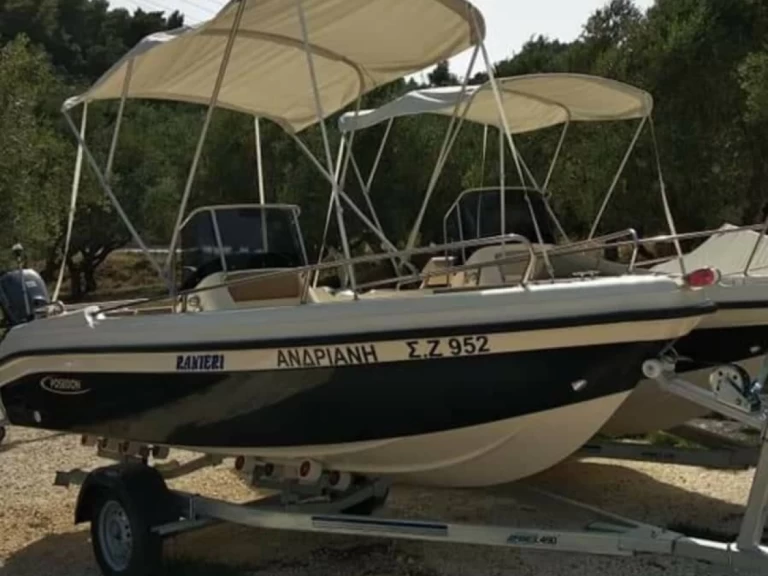 Verhuur Motorboot Ranieri met vaarbewijs