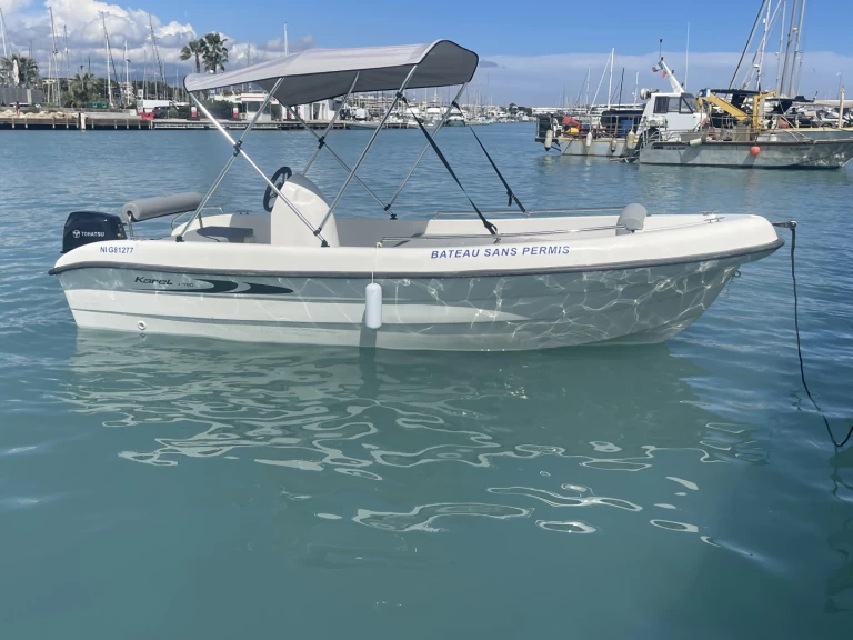 Huur een Karel Karel V 160 in Saint-Laurent-du-Var