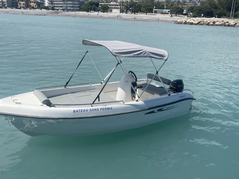 Huur Motorboot met of zonder schipper Karel in Saint-Laurent-du-Var