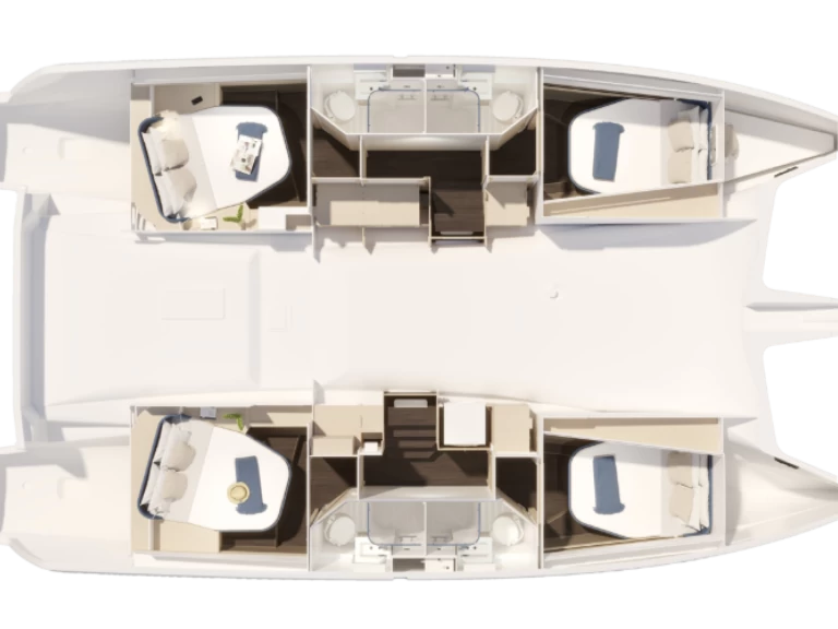 Jachthuur in Le Marin - Fountaine Pajot FP 44 via SamBoat