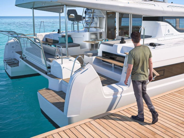 Verhuur Catamaran Lagoon met vaarbewijs