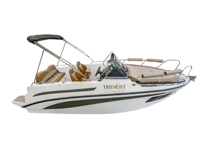 Verhuur Motorboot in Sant Antoni de Portmany - trident 640 SUNDECK