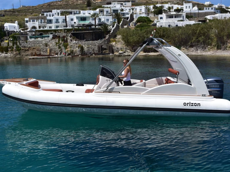 Huur RIB met of zonder schipper Orizon in Mykonos (City)